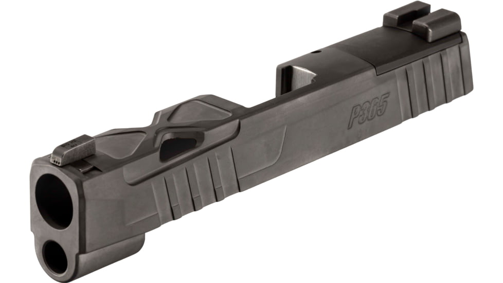 SIG SAUER P365XL Spectre Slide Kit, Serrated, Black Nitride, Stainless Steel, w/Optic Cut &amp; XRAY 3 Night Sights, 8900759