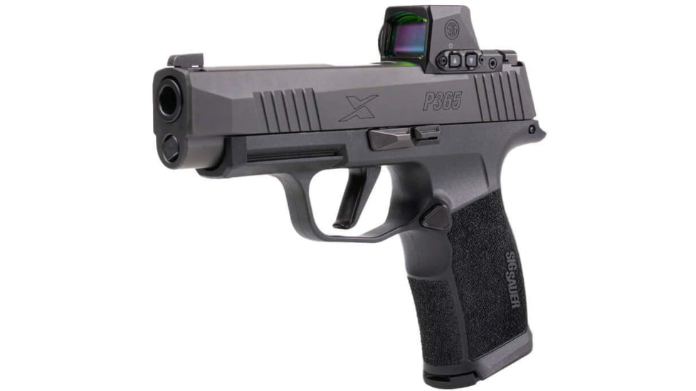 SIG SAUER P365XL Mic Comp Semi Auto Pistol with Manual Safety, 9mm Luger, 3.7 in Barrel
