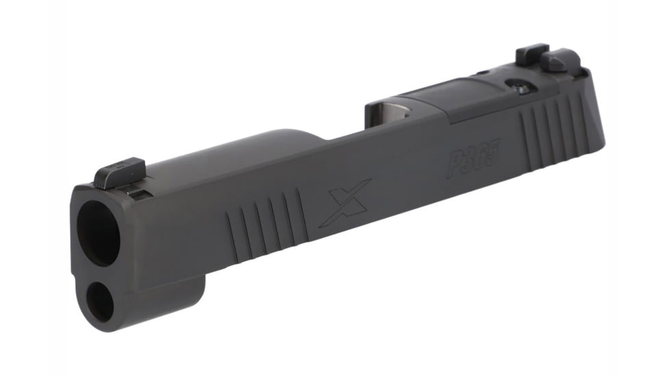 SIG SAUER P365XL Slide Assembly 9mm Luger w/X-Ray3 Day/Night Sights, Accept Micro-Optic, 3.7in Barrel, Nitron Stainless Steel, Black, 8900986