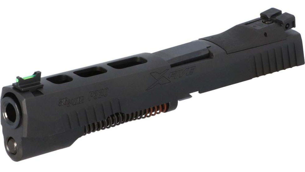 Sig Sauer P320-XFIVE PRO-CUT FULL-SIZE 9mm 5in Complete Pistol Slide Assembly, Optic Ready, Black, 8901572