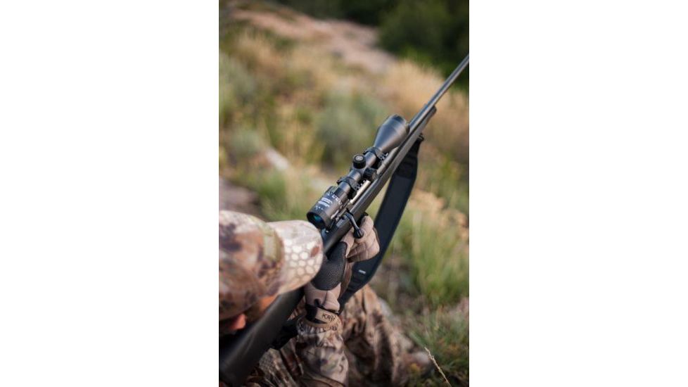 SIG SAUER Alpha Aluminium Hunting Rifle Scope Rings, 35mm, High, Matte Black, SOA10024