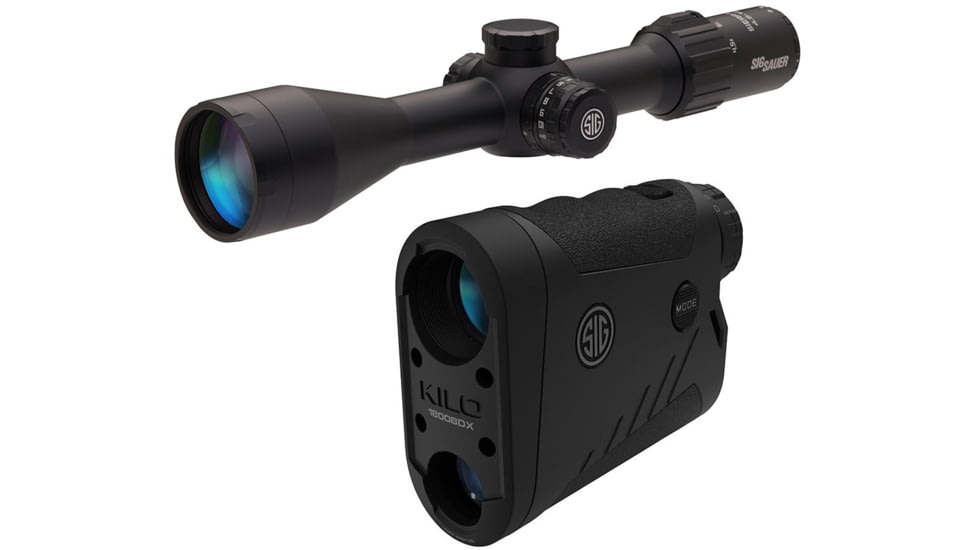 SIG SAUER Tango4 14x50mm Rifle Scope 30mm Tube, Second Focal Plane, Black, Digital Ballistic Reticle, MOA, SOK18BDX03