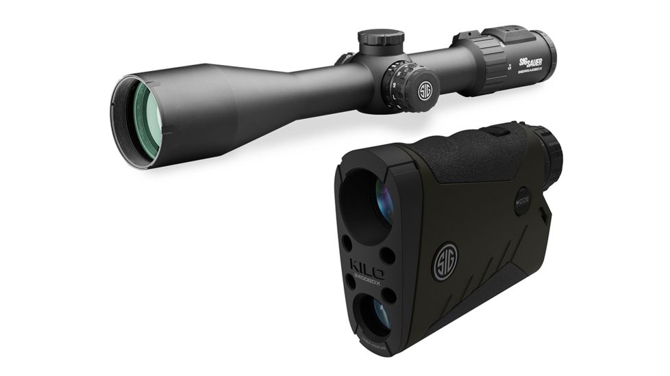 SIG SAUER Tango4 5-30x56mm Rifle Scope 34 mm Tube, Second Focal Plane, Black, BDX-R2 Digital Reticle, MOA, SOK24BDX61