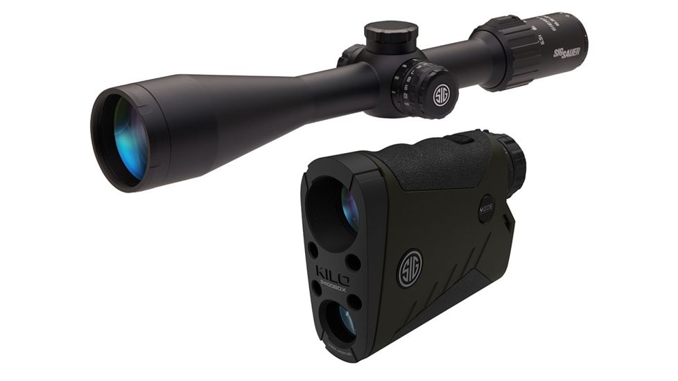 SIG SAUER BDX Combo Kit LRF and Sierra 3BDX Rifle Scope, 6.5-20x52mm, Black, NSN n, SOK24BDX01