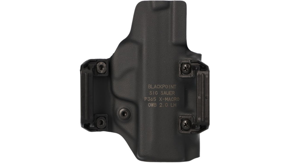 SIG SAUER BlackPoint Tactical OWB Holster, SIG Sauer P365 X-Macro, Left, Black, 8901263