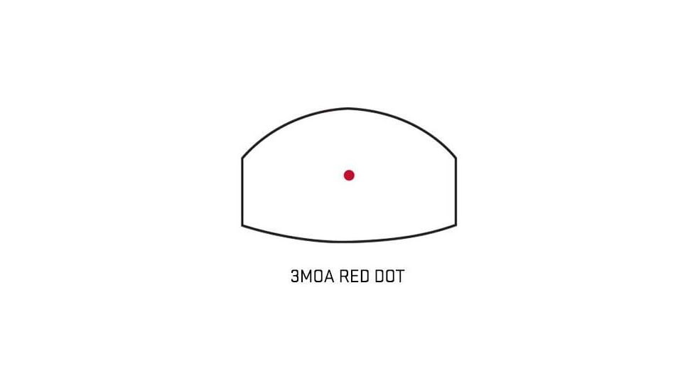 SIG SAUER Bravo Battle Pack, Bravo4 4X32mm, 556-762 Horseshoe Dot Illuminated Reticle, 0.5 MOA ADJ, Romeo Zero, 3 MOA, Black, SOB44005