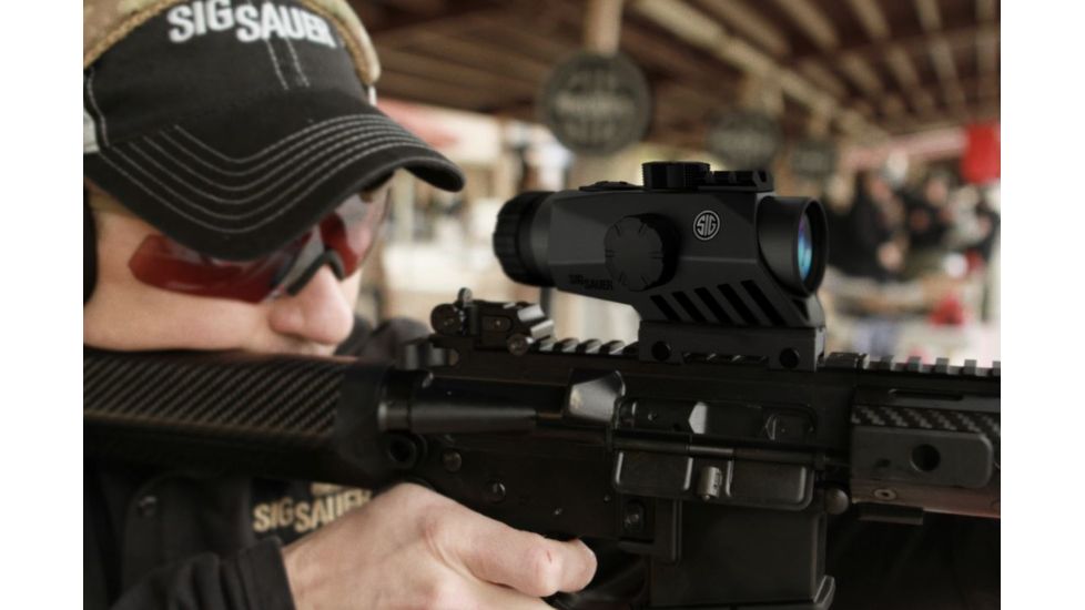 Sig Sauer Bravo 3 Battle Sight 5x30mm Illuminated Horseshoe Dot .300BLK Reticle Graphite Finish