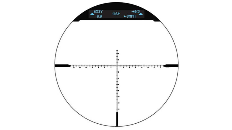 SIG SAUER BRAVO6TBDX 5-30x56mm 35mm Tube Rifle Scope, FFP, Mrad Milling Reticle, Levelplex, Side Focus, Bdx-T1 Mrad Adj, Black, Black, SOBBDX65102