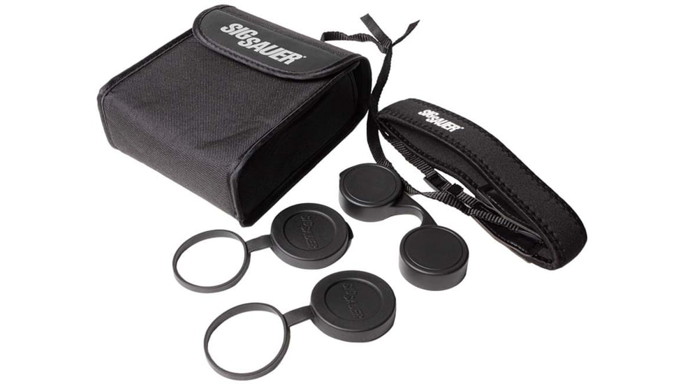 SIG SAUER Buckmaster 10x42mm Roof Prism Binoculars, Black, SOBM10421