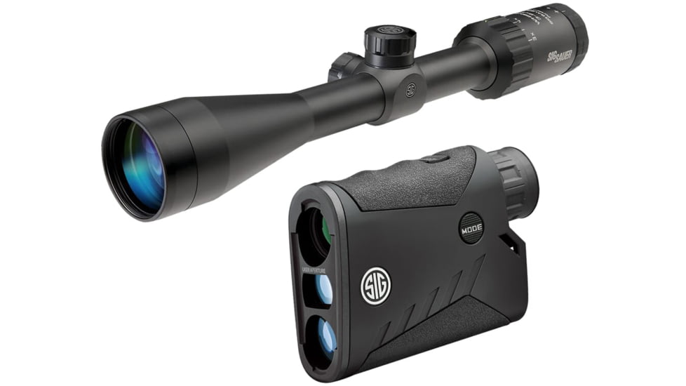 SIG SAUER Sierra3BDX 3-9x40mm Rifle Scope 1 inch Tube, Second Focal Plane, Black, Quadplex Reticle, MOA, SOW33202HVP