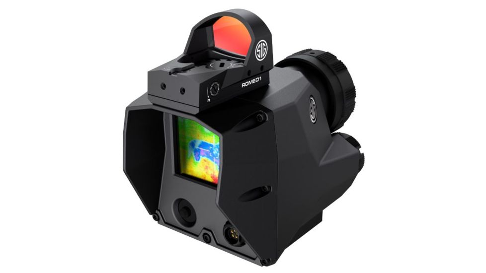 SIG SAUER ECHO1 THERMAL REFLEX SIGHT, 1-2X, ITAR CONTROLLED, Graphite, Medium SOE11001