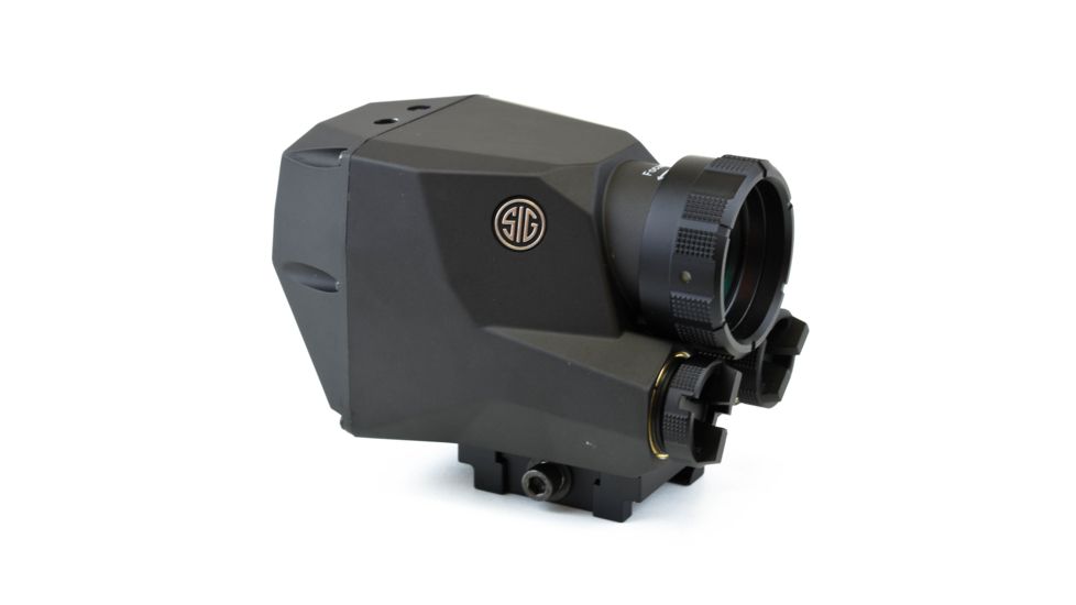 SIG SAUER ECHO1 Thermal Reflex Sight, 1-2X, w/Adapter Plate, Cable, and Cover, Graphite, Medium SOE11001
