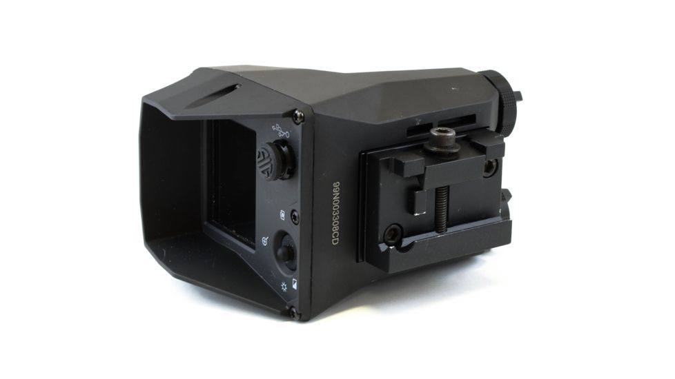 SIG SAUER ECHO1 Thermal Reflex Sight, 1-2X, w/Adapter Plate, Cable, and Cover, Graphite, Medium SOE11001