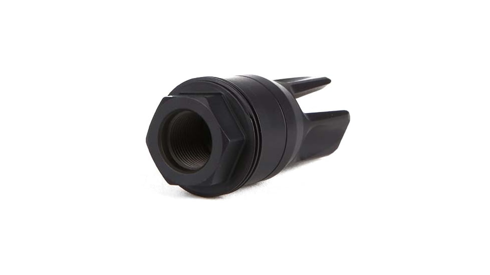 SIG SAUER Flash Hider, 5.56mm, Clutch-Lok, 90 Deg Shoulder, Black, SL-556-12X28-90DEG-F