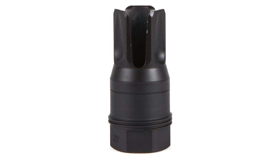 SIG SAUER Clutch-Lok QD Flash Hider, 7.62mm, 5/8x24, 25 Degree Taper, Black, SL76258X2425DEGF