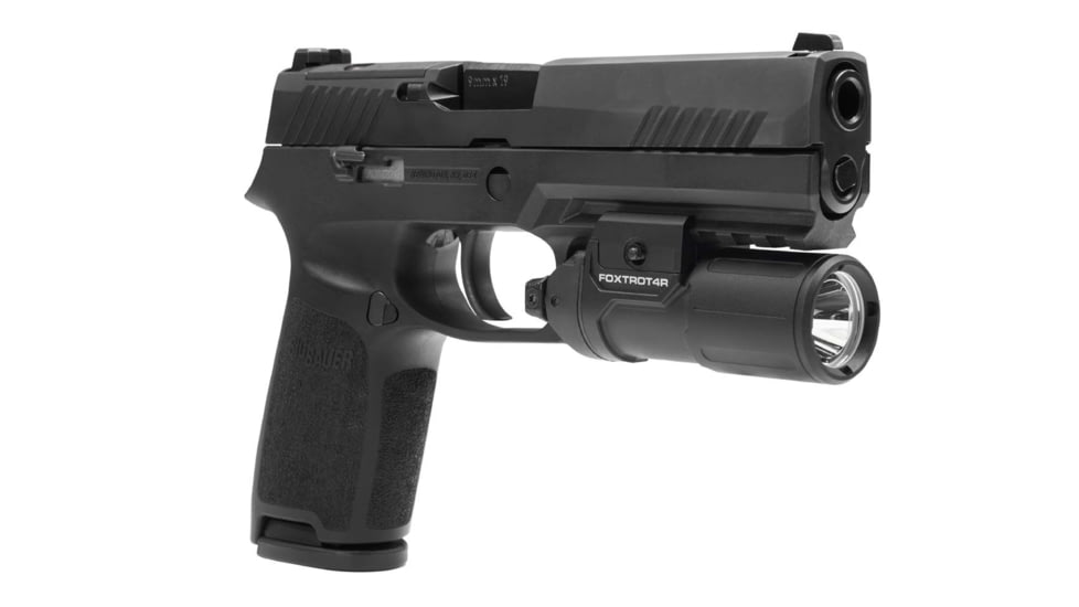 SIG SAUER Foxtrot 4R 1350 Lumens Weapon Light, 18350 Li-ion, Black, SOF4R100