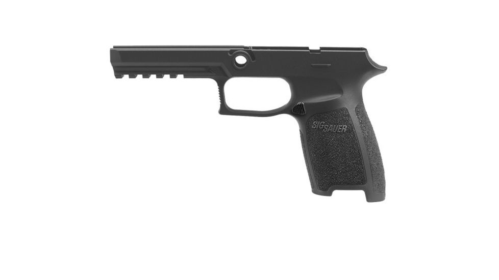 SIG SAUER Full Grip Module, P250/P320, .45 ACP, Black, Large, GRIP-MOD-F-45-LG-BLK
