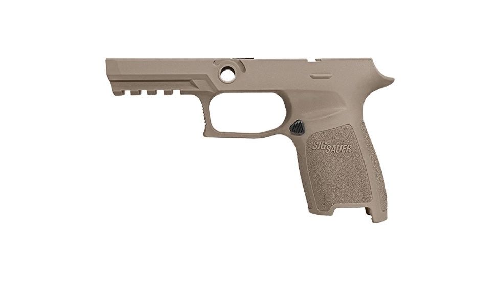 SIG SAUER Grip Module Assy, 250, 320, 9/40/357, Compact, Medium, Fde - GRIP-MOD-C-943-M-FDE