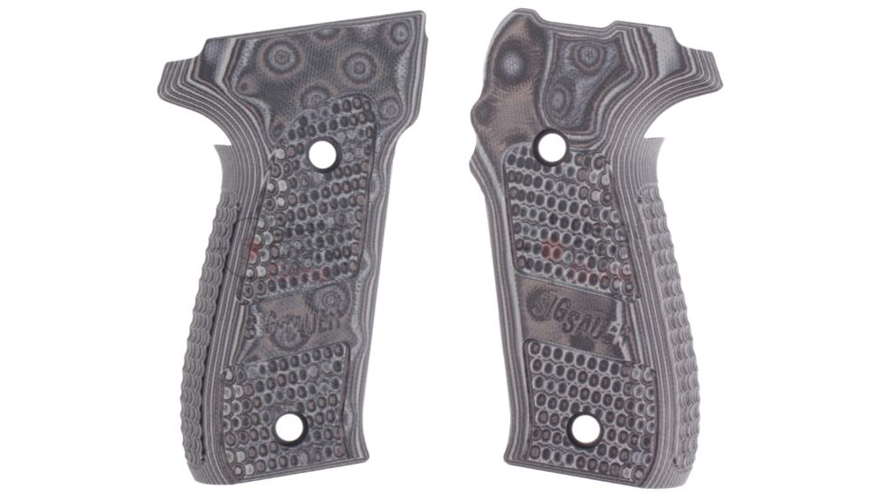 Sig Sauer Grip Set, 226, Black Gray G10 Pi - GRIP-226-G10-BLKGRY