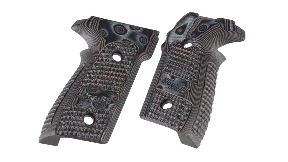 Sig Sauer Grip Set, 229, G10, Black Gry, P - GRIP-229-G10-BLKGRY