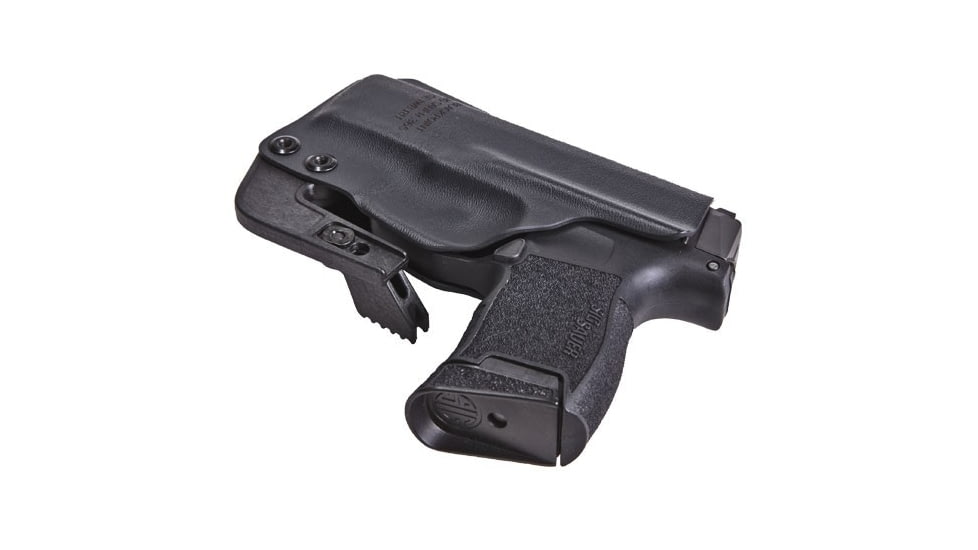 SIG SAUER IWB Appendix Holster, Right Hand, SIG SAUER P365, Optic Ready, 1.5 in Belts, Composite, Black, Medium, 8900242