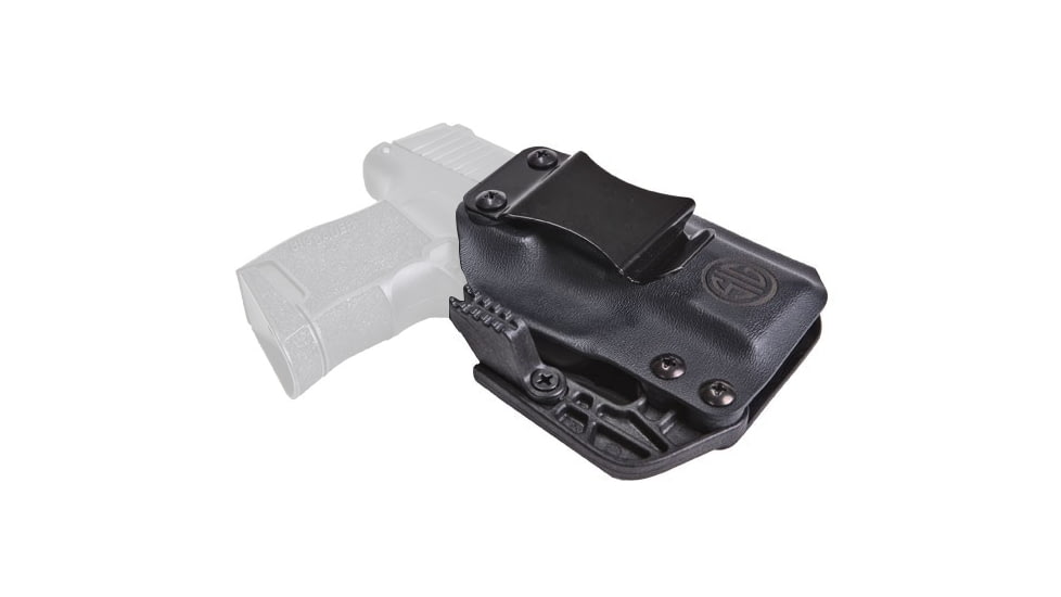 SIG SAUER IWB Appendix Holster, Right Hand, SIG SAUER P365, Optic Ready, 1.5 in Belts, Composite, Black, Medium, 8900242