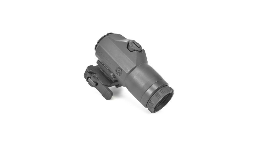 SIG SAUER Juliet3 Magnifier, 3x24mm, Powercam QR Mount With Spacers, Black, Medium, SOJ31001