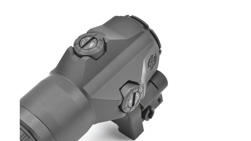 SIG SAUER Juliet3 Magnifier, 3x24mm, Powercam QR Mount With Spacers, Black, Medium, SOJ31001