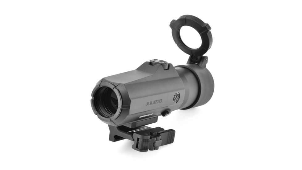 SIG SAUER Juliet6 Magnifier, 6x24mm, Powercam QR Mount With Spacers, Black, Medium, SOJ61001