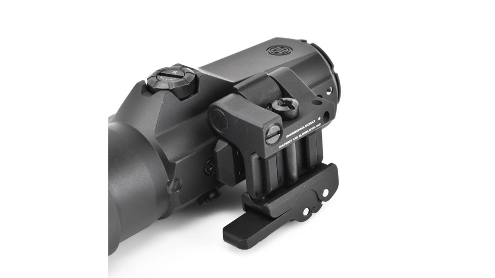 SIG SAUER Juliet6 Magnifier, 6x24mm, Powercam QR Mount With Spacers, Black, Medium, SOJ61001