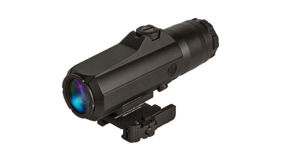 SIG SAUER Juliet6 Magnifier, 6x24mm, Powercam QR Mount With Spacers, Black, Medium, SOJ61001