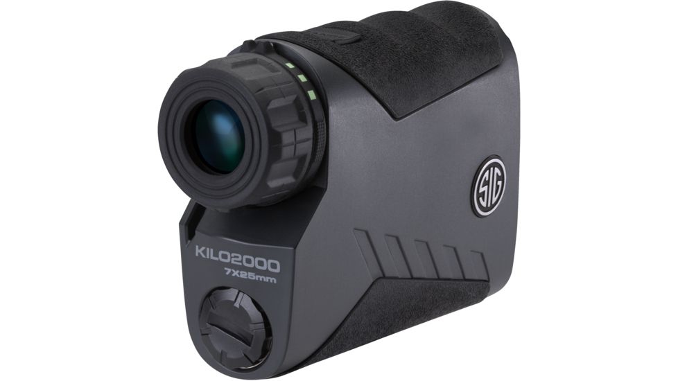SIG SAUER Kilo 2000 7x25 Laser Range Finding Monocular, Graphite SOK16701