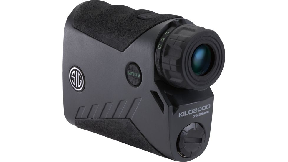 SIG SAUER Kilo 2000 7x25 Laser Range Finding Monocular, Graphite SOK16701