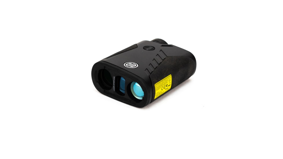 SIG SAUER KILO1000 5x20mm Digital Ballistic Laser Rangefinder, High Transmittance LCD, Class 1M, Black, SOK10001