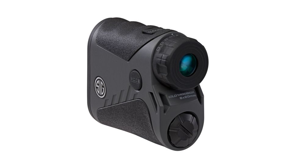 SIG SAUER Kilo1400 BDX 6x20mm Class 3R Laser Rangefinding Monocular, Graphite, NSN N, SOK14601, EDEMO1