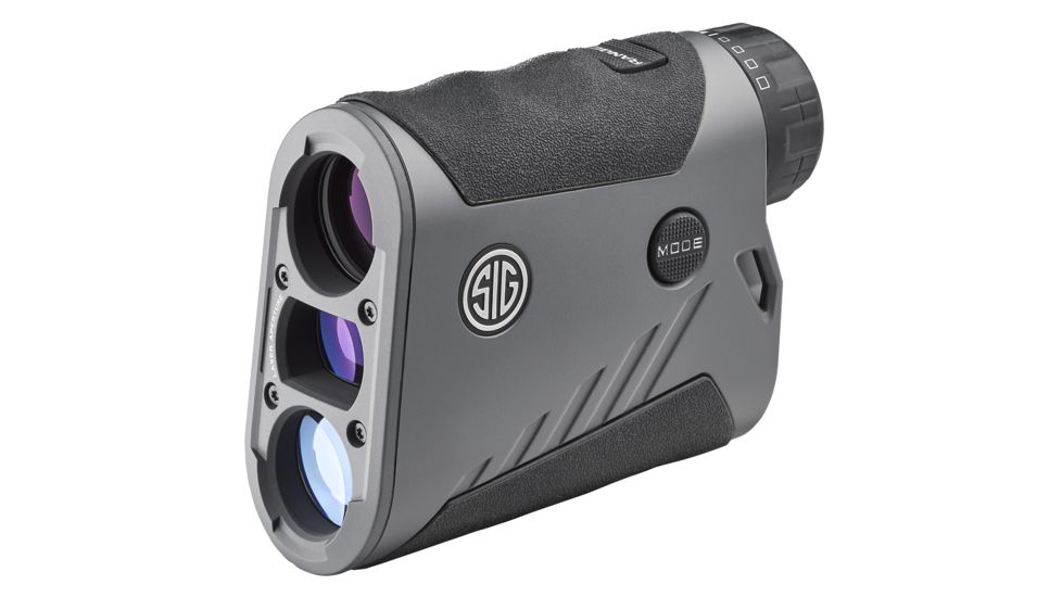 SIG SAUER KILO1600BDX 6x22mm Digital Ballistic Laser Rangefinder, Red Transparent OLED, BDX system, Class 3R, Graphite, SOK16607, EDEMO2