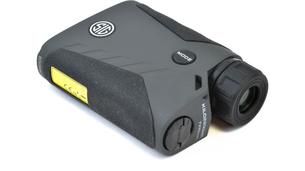 SIG SAUER KILO2200MR Laser Range Finding Monocular, 7x25mm, Milling Reticle, Class 3R, Graphite, SOK22701