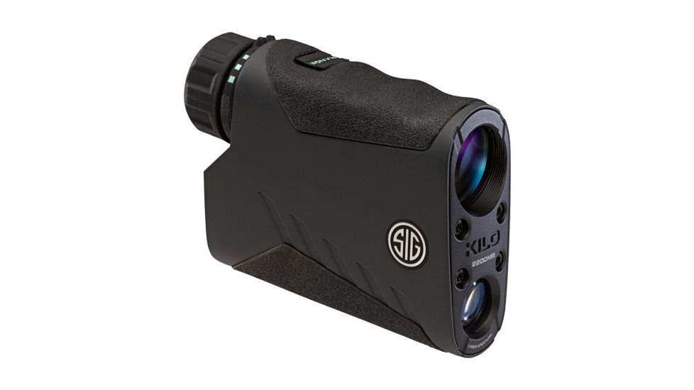 SIG SAUER KILO2200MR Laser Range Finding Monocular, 7x25mm, Milling Reticle, Class 3R, Graphite, SOK22701