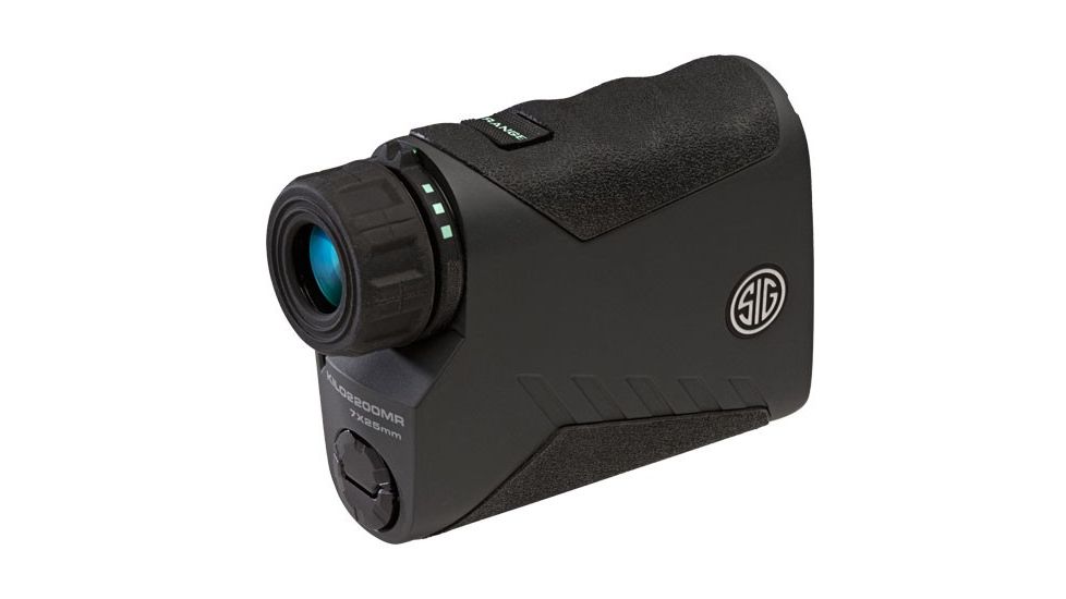 SIG SAUER KILO2200MR Laser Range Finding Monocular, 7x25mm, Milling Reticle, Class 3R, Graphite, SOK22701