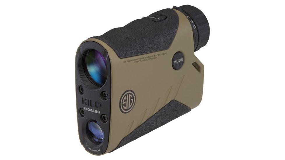 SIG SAUER KILO2400ABS Applied Ballistics System Laser Range Finding Monocular, 7X25MM, Flat Dark Earth SOK24701