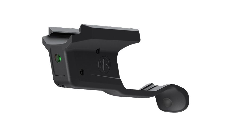 SIG SAUER Lima365 Laser Grip Pistol Mod for P365, Green, Black, Small, SOL36502