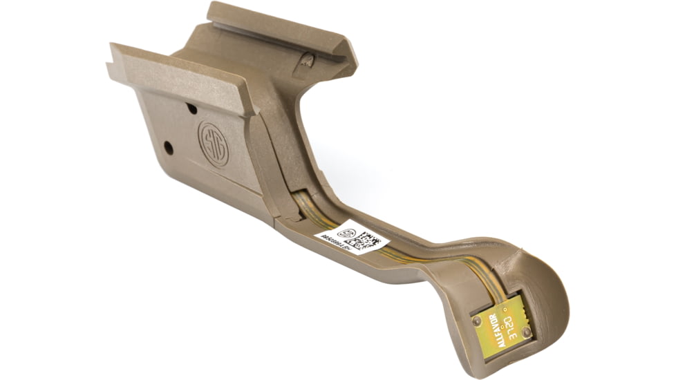 OpticsPlanet Exclusive SIG SAUER Lima365 Laser Grip Pistol Mod for P365, Green, Small, FDE, SOL36532