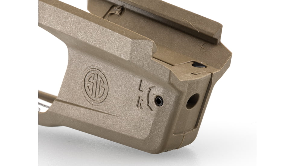 OpticsPlanet Exclusive SIG SAUER Lima365 Laser Grip Pistol Mod for P365, Green, Small, FDE, SOL36532