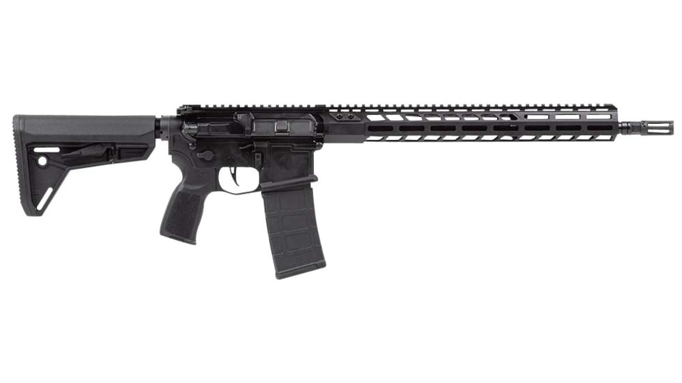 SIG SAUER M400-SDI XSERIES Semi-Auto Rifle, 5.56x45mm NATO, 16 in Barrel, 1-7 Twist, Black Anodized, 30 Round Magazine, RM400SDI16BP - FRRMPG
