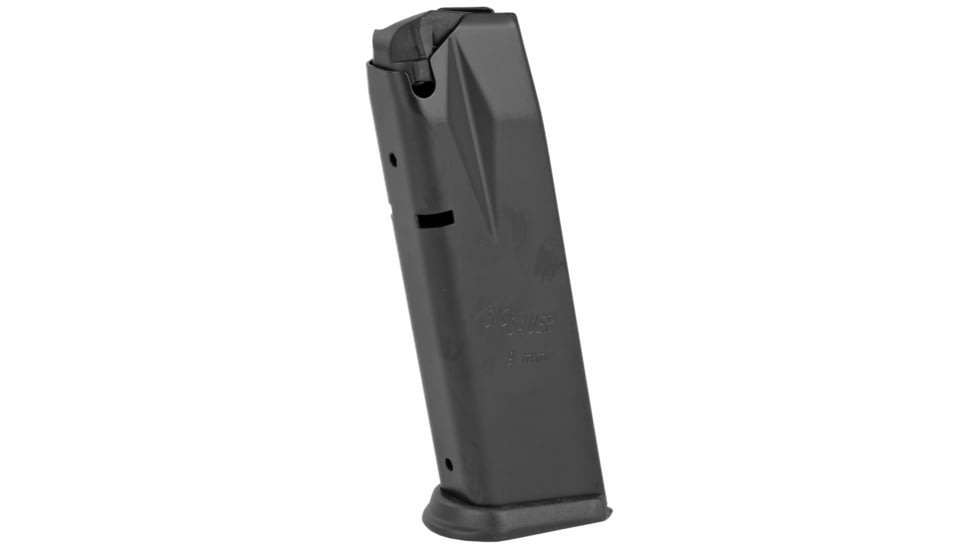 SIG SAUER Magazine, 9MM, 15 Rounds, Fits Older P229, Steel, Black