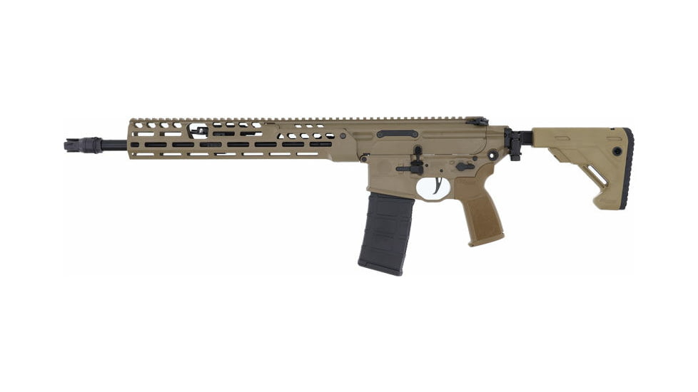 SIG SAUER MCX Spear LT Tele Stock Semi-Auto Rifle, 223 Rem/5.56 NATO, 16in Barrel