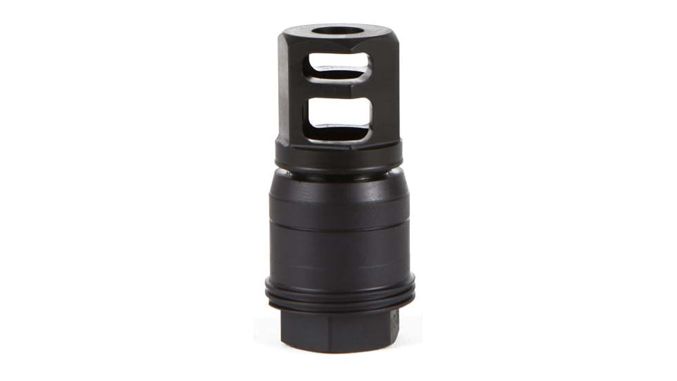 SIG SAUER Muzzle Brake, 5.56mm, Clutch-Lok, 90 Deg Shoulder, Black, SL-556-12X28-90DEG-M