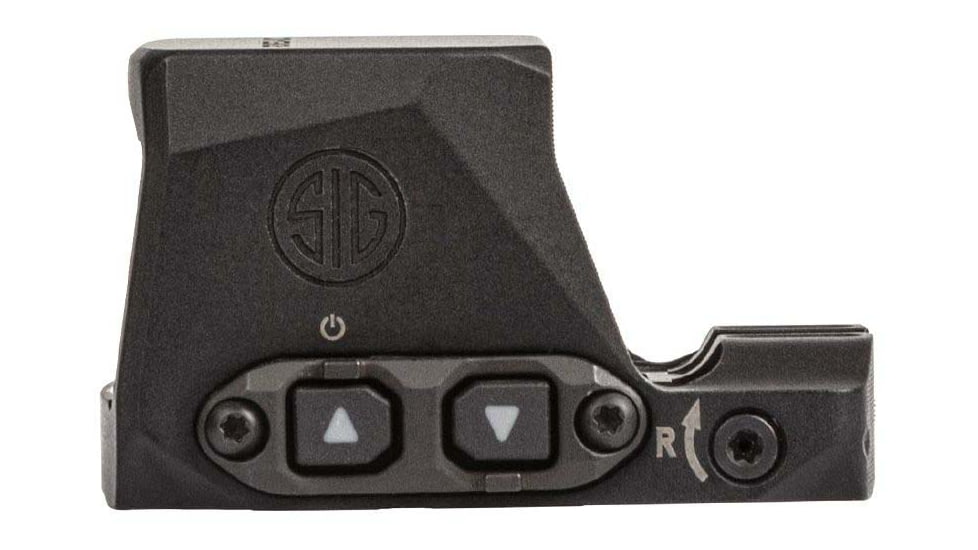 SIG SAUER Romeo-X Compact Open Reflex Red Dot Sight, 1x24mm, 3 MOA Dot, Circle and Dot, Black, SORX1280