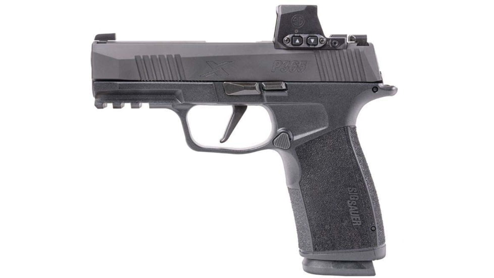 SIG SAUER Romeo-X Compact Open Reflex Red Dot Sight, 1x24mm, 3 MOA Dot, Circle and Dot, Black, SORX1280