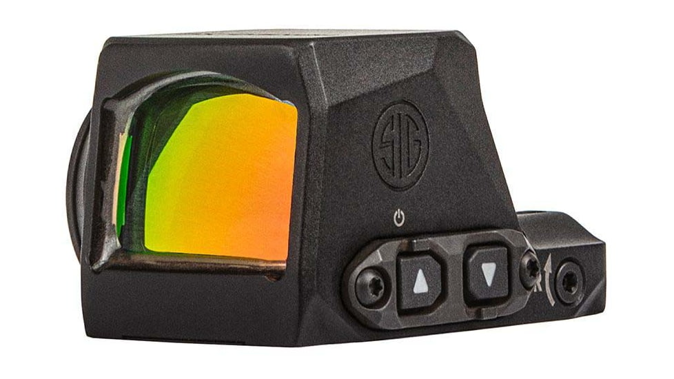 SIG SAUER Romeo-X Compact Open Reflex Red Dot Sight, 1x24mm, 3 MOA Dot, Circle and Dot, Black, SORX1280